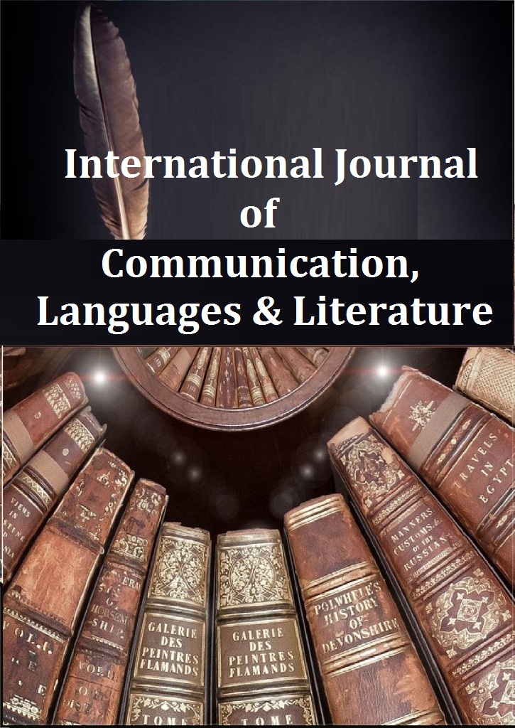 International Journal of Communication, Languages & Literature